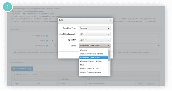 Anywhere Sliders Plugin Features - show a slider for a category, manufacturer or based on condition