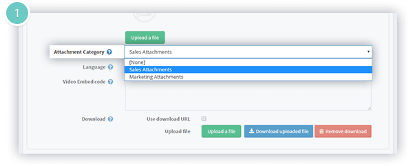 Attachments Plugin Features - group attachments into categories