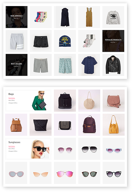 Smart Product Collections plugin is included in the Avenue Theme