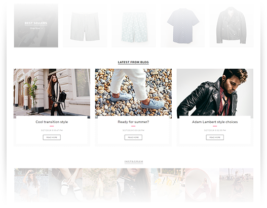 Rich blog plugin is included in the Avenue Theme