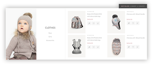 Poppy Theme Features - Smart Product Collections plugin included