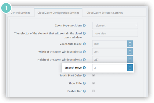 Cloud Zoom Plugin Features - smooth move effect