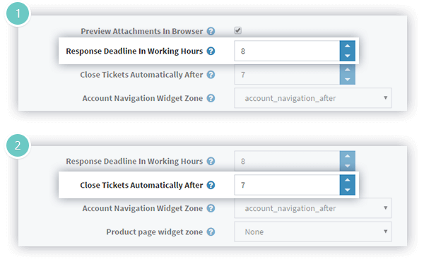 Help Desk Plugin Features - ticket management