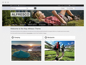 alfresco theme for nopcommerce