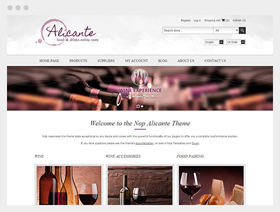 alicante theme for nopcommerce