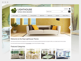 lighthouse theme for nopcommerce