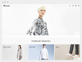 minimal theme for nopcommerce