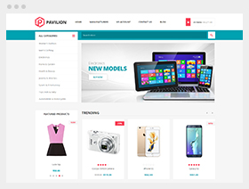 pavilion theme for nopcommerce