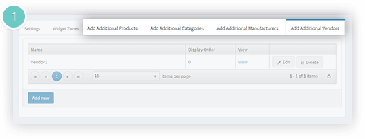 Carousel Plugin Features - carousel for products, categories, manufacturers, vendors