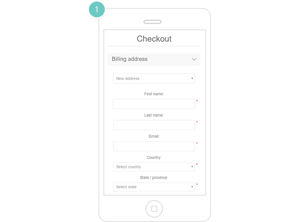 One Page Checkout Plugin Features - works smoothly on mobile
