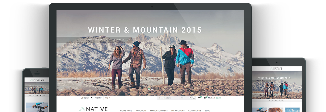 Nop Native Responsive Theme