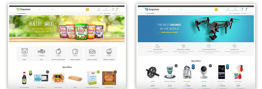 Nop Emporium Responsive Theme