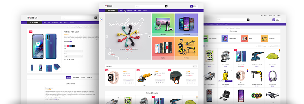 Nop Pioneer Responsive Theme