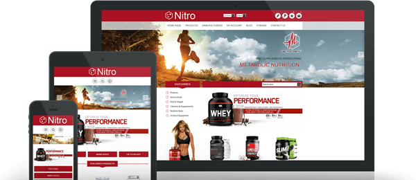 Preview of Nitro Theme for nopCommerce