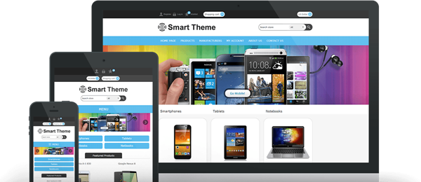 Preview of Smart Theme for nopCommerce