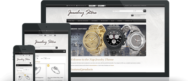 Preview of Jewelry Theme for nopCommerce