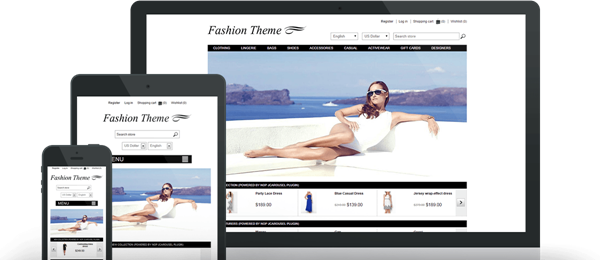 Preview of Fashion Theme for nopCommerce