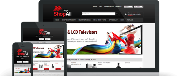 Preview of ShopAll Theme for nopCommerce