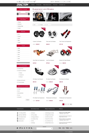 Traction Theme - Category Page