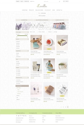 Lavella Theme - Category Page