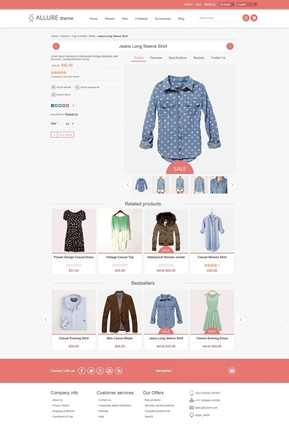 Allure Theme - Product Page