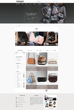 Tiffany Theme - Category Page