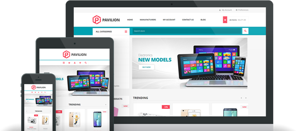 Preview of Pavilion Theme for nopCommerce