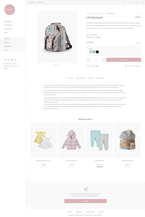 Poppy Theme - Product Page