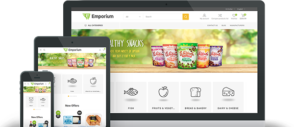 Preview of Emporium Theme for nopCommerce