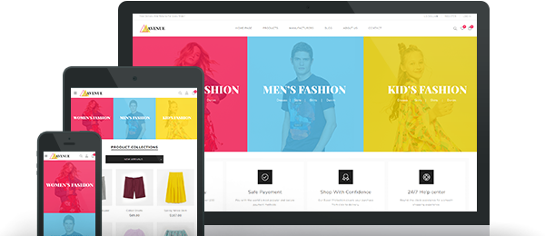 Preview of Avenue Theme for nopCommerce