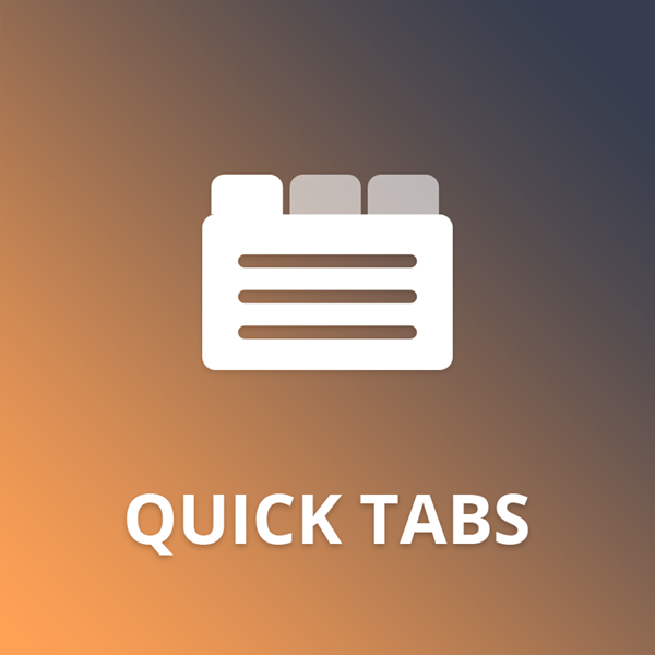 Quick Tabs plugin for nopCommerce