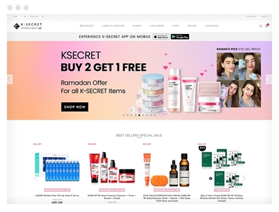 ksecret uses avenue theme