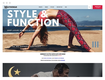 mgactivewear uses venture theme