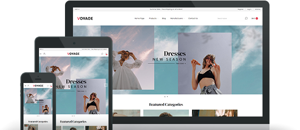 Voyage Theme for nopCommerce