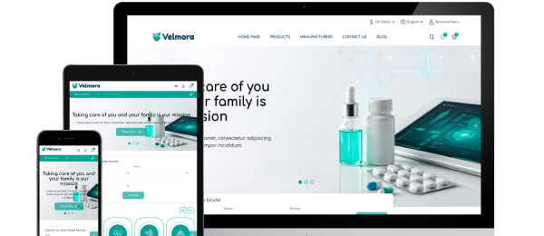 Preview of Velmora Theme for nopCommerce